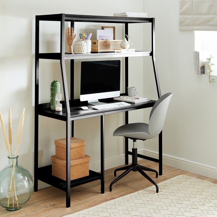 Dunelm Marina Black Ladder Desk Black ShopStyle