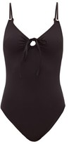 Thumbnail for your product : BELIZE Yara Tie-front Swimsuit - Black