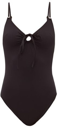 BELIZE Yara Tie-front Swimsuit - Black