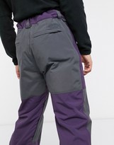 Thumbnail for your product : Billabong Tuck Knee ski pants in purple