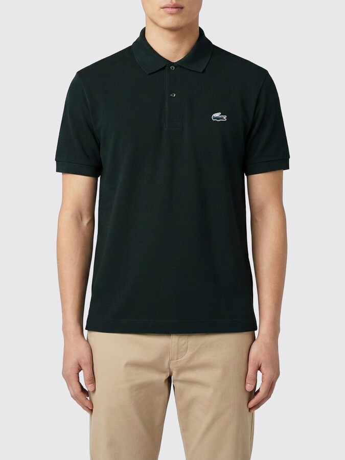 Lacoste Polo Shirt Men color Green