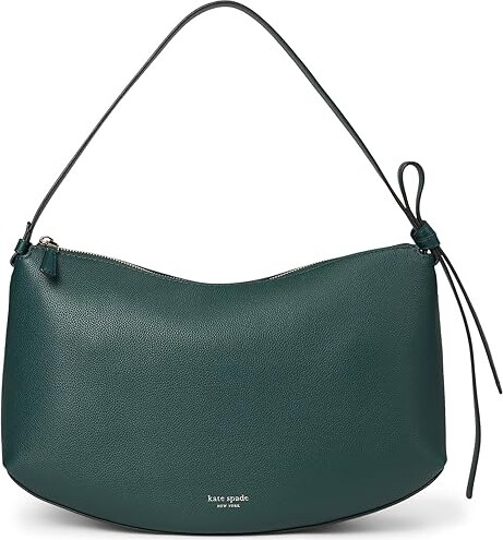Kate Spade Loop Pebbled Leather Large Shoulder Bag Women's