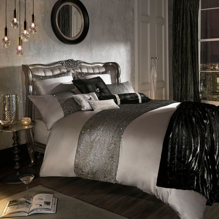 Kylie Minogue Alaina truffle square pillow case ShopStyle Bed Linens