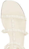 Thumbnail for your product : Valentino Garavani Women's Rockstud Leather Multi-Strap Sandals - White