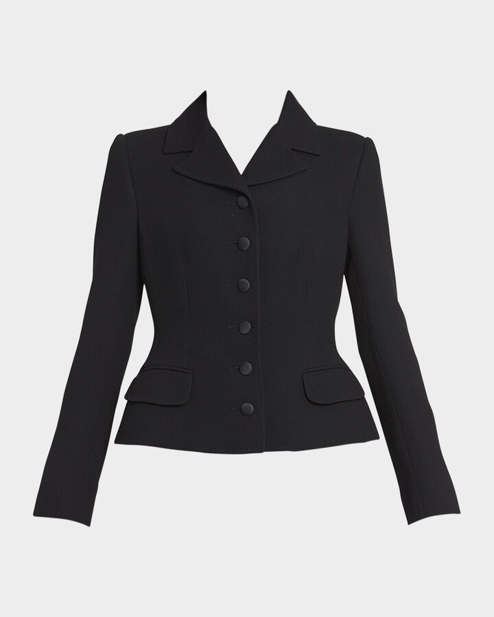 Dolce & Gabbana Wool Single-Breasted Jacket