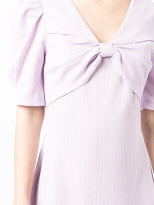 b+ab Bow-Detail Fitted Dress