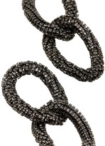 Thumbnail for your product : Oscar de la Renta Crystal-Embellished Hoop Earrings