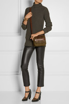 Thumbnail for your product : Toga Leather, suede and calf hair pumps