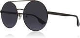 Thumbnail for your product : McQ MQ0092S Sunglasses Ruthenium / Grey 001 59mm