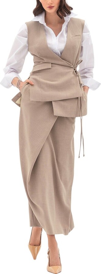 BGL 2pc Vest & Skirt Set