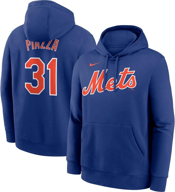 Nike Men's Mike Piazza Royal New York Mets Retired Player Name Number Club Pullover Hoodie