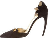 Thumbnail for your product : Walter Steiger Suede Scalloped Pumps