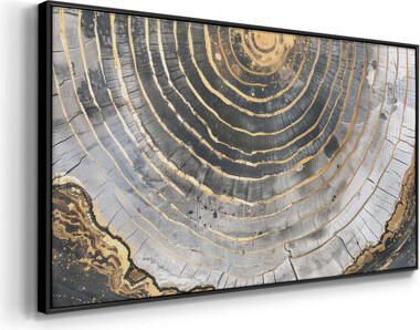 Lark Manor Abstract Series-CCXCI- Framed Gallery Wrapped Canvas -Ready to Hang