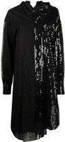 Thumbnail for your product : Junya Watanabe Sequin-Panelled Shirt Dress