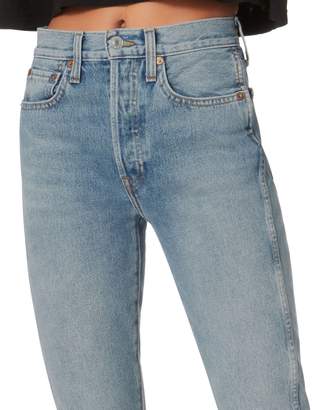RE/DONE Double Needle Crop Jeans