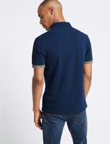 Thumbnail for your product : Marks and Spencer Slim Fit Pure Cotton Polo Shirt