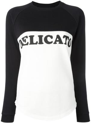 Zoe Karssen Delicato sweatshirt - women - Cotton/Modal - XS