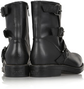 Thumbnail for your product : Karl Lagerfeld Paris Buckled leather ankle boots