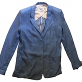 Thumbnail for your product : Acne Studios Blue Silk Jacket