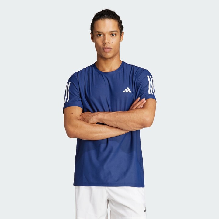 adidas Own the Run Tee Dark Blue 2XL Mens