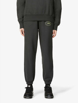 Thumbnail for your product : 7 DAYS ACTIVE Monday logo-print cotton-jersey jogging bottoms