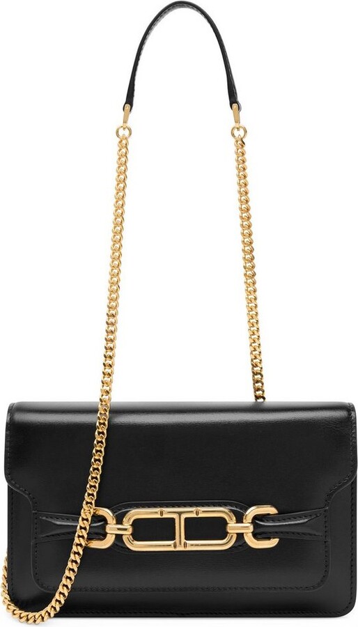 Tom Ford Whitney Logo Plaque Small Shoulder Bag