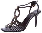 Thumbnail for your product : Christian Dior Studded Multi-Strap Sandals