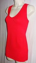 Thumbnail for your product : Merona New Women Tank Top Red V-Neck Sleeveless Stretch Size L XL XXL NWT
