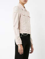 Thumbnail for your product : J Brand distressed Harlow denim jacket