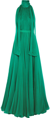 alexander mcqueen green dress