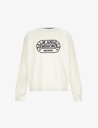 Palm Angels x Missoni Heritage brand-print cotton-jersey 