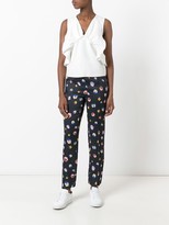 Thumbnail for your product : Christopher Kane Pansy Print Trousers