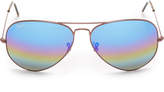 Thumbnail for your product : Ray-Ban Rainbow Mirrored Aviator Sunglasses