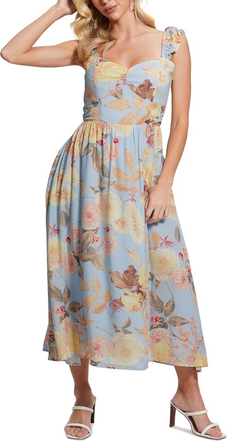 Guess Floral Print Dress | ShopStyle