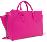 Thumbnail for your product : Balenciaga Papier A6 Small Textured-leather Tote - Pink