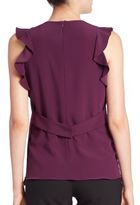 Thumbnail for your product : Carven Ruffled Sleeveless Top