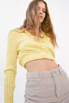 Thumbnail for your product : Urban Renewal Vintage Recycled Grandma Cropped Cardigan Sweater