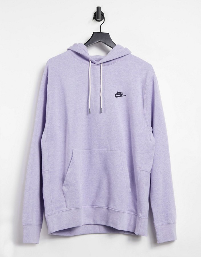 light purple hoodie nike