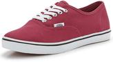 Thumbnail for your product : Vans Authentic Lo Pro Trainers - Berry