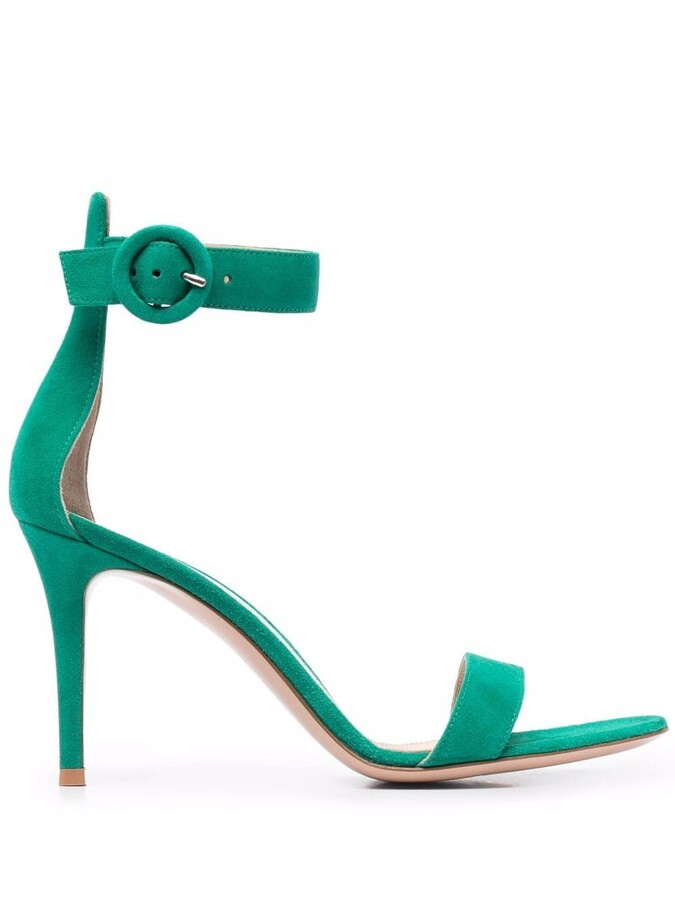 jade green pumps