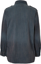 Thumbnail for your product : Current/Elliott Cotton Denim Striped Shirt