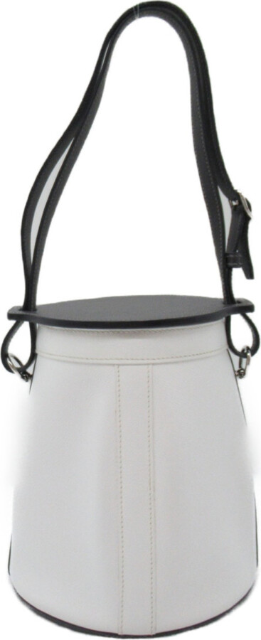 Hermes Leather handbag - ShopStyle Shoulder Bags
