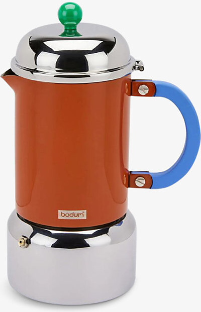 Bodum Color Mix x Moma Bistro 3-Cup Espresso Maker