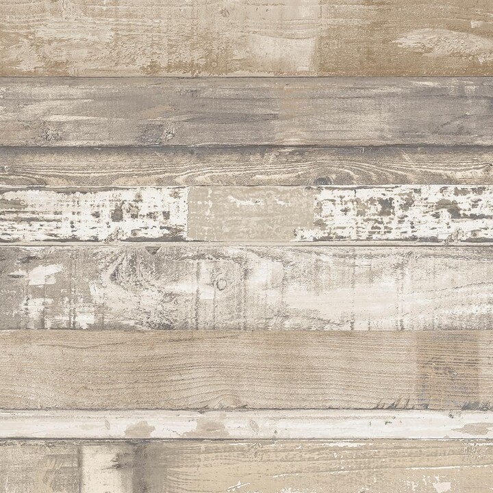 Norwall Beachwood Vinyl Roll Wallpaper (Covers 55 sq. ft.)