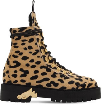 leopard skin boots uk