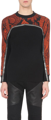 Givenchy Paisley Zip Sweater - for Men
