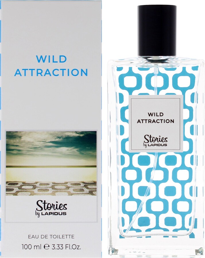 Ted Lapidus Wild Attraction by for Men - 3.33 oz EDT Spray