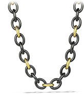 Thumbnail for your product : David Yurman Oval Extra-Large Link Necklace in Gold