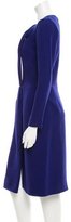 Thumbnail for your product : Oscar de la Renta Wool Long Sleeve Dress