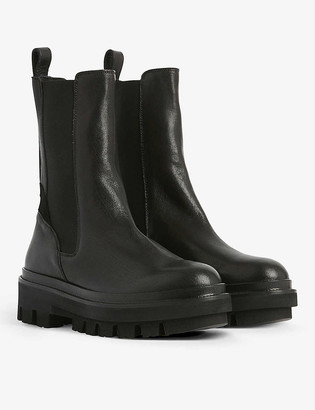 AllSaints Billie leather Chelsea boots